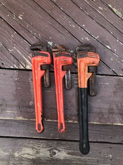 3 Monkey wrenches 