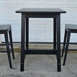 Wood - Table and Chairs