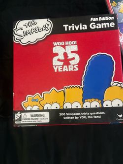 Mmmm Simpsons trivia game fan edition