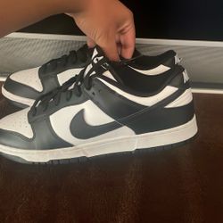 Nike shoes, pandas
