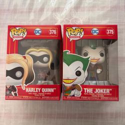 Funko Pop DC Heroes Harley Quinn & The Joker Set