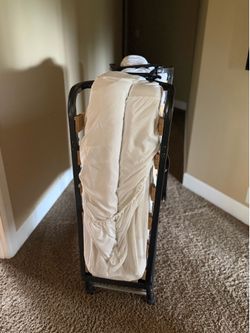 Foldaway twin bed
