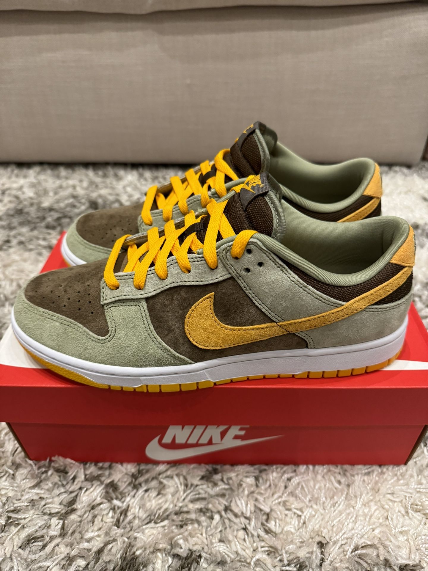 Nike Dunk Low Dusty Olive Size 9
