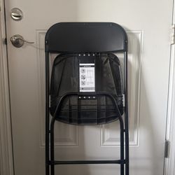 Black Folding Chairs