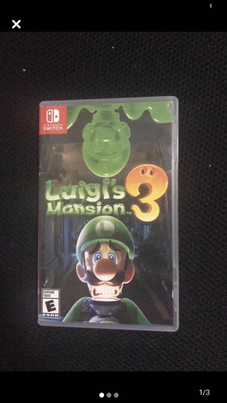 Switch- Luigi’s Mansion 3