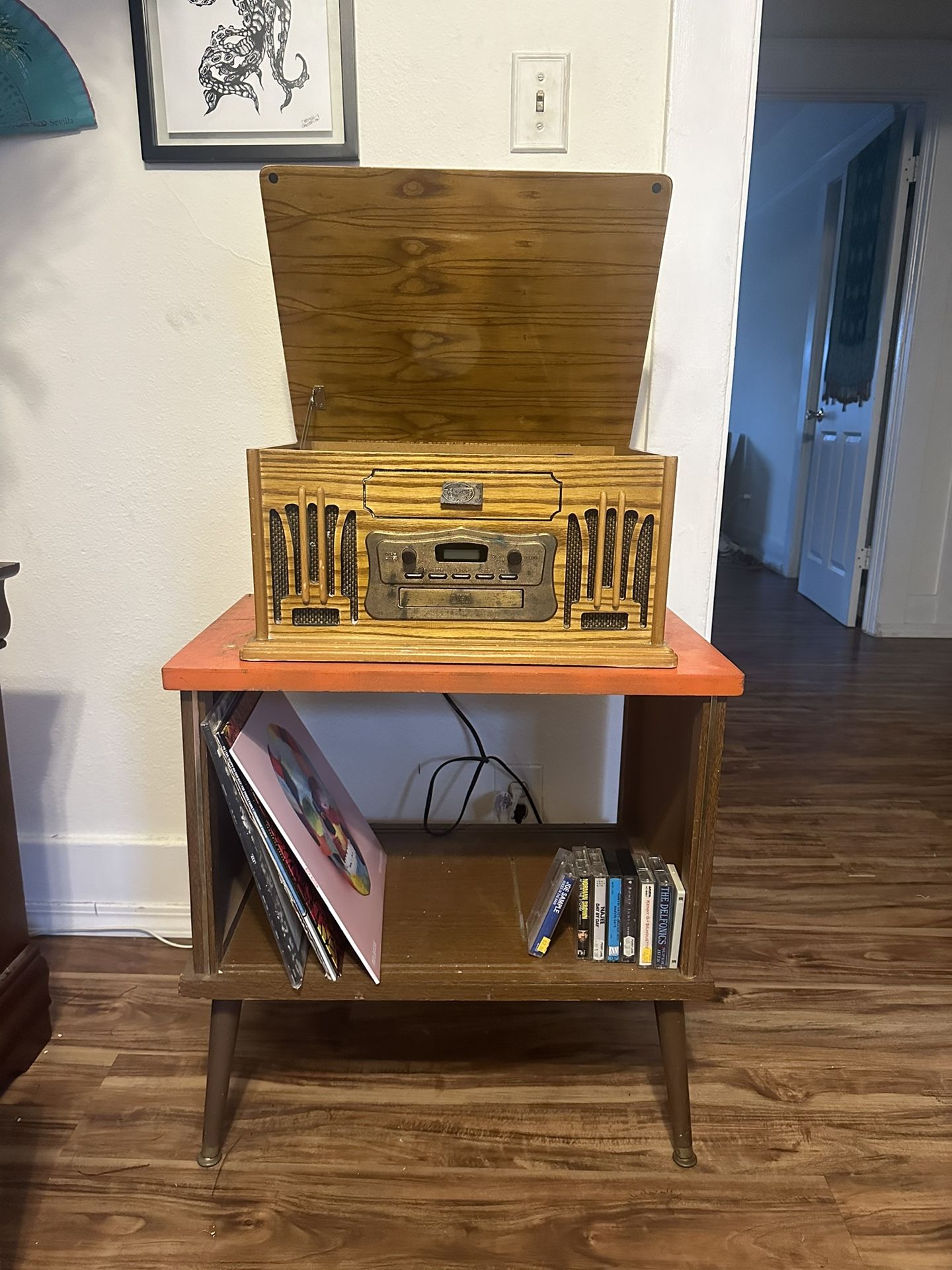 Record Player (whole set up) 