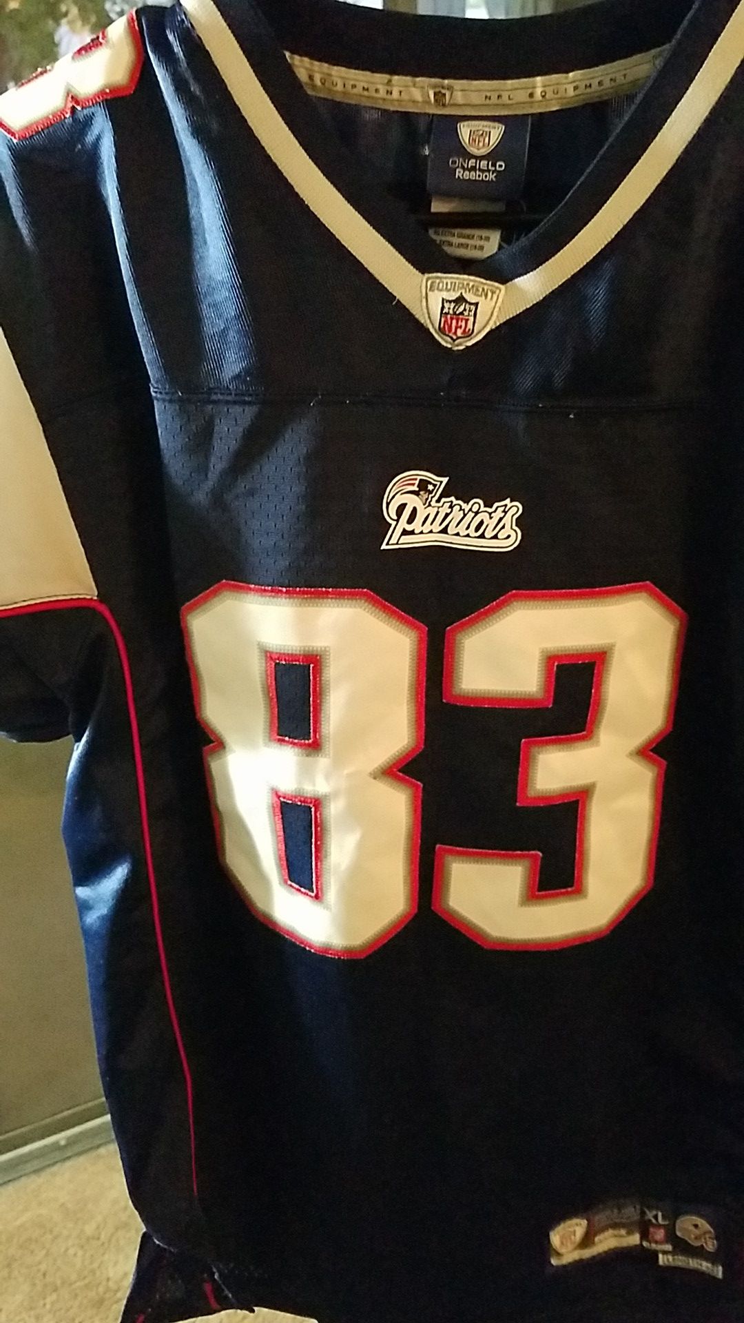 Patriots womans jersey