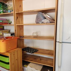 Free Ikea Wood Shelf 
