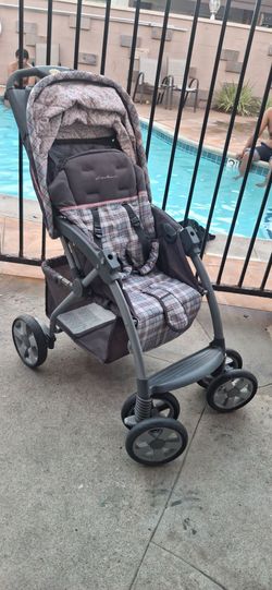 Black stroller