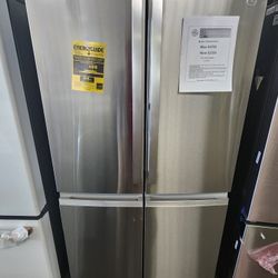 Profile 22.9 cu.ft.Counter-Depth Quad-Door Refrigerator with Dual: Dispense Autofil Pitcher and Door Door