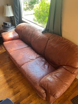 Genuine Leather Sofa