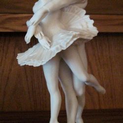 Antique 1974 Porcelain Ballet sculptures $200 both
