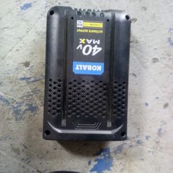40 V Kobalt Max Battery Pack