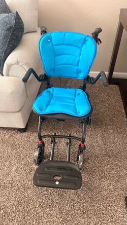 Wheelchairs for Adults,Transport Wheelchair Lightweight Foldable with Removable Cushion,Transport Chair,Ergonomic Travel Wheelchair with Telescopic Ha