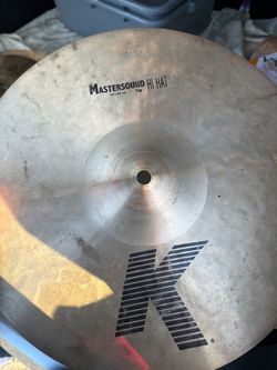 Zildjian K Mastersound 14" Hi-Hat Top Cymbal and bottom