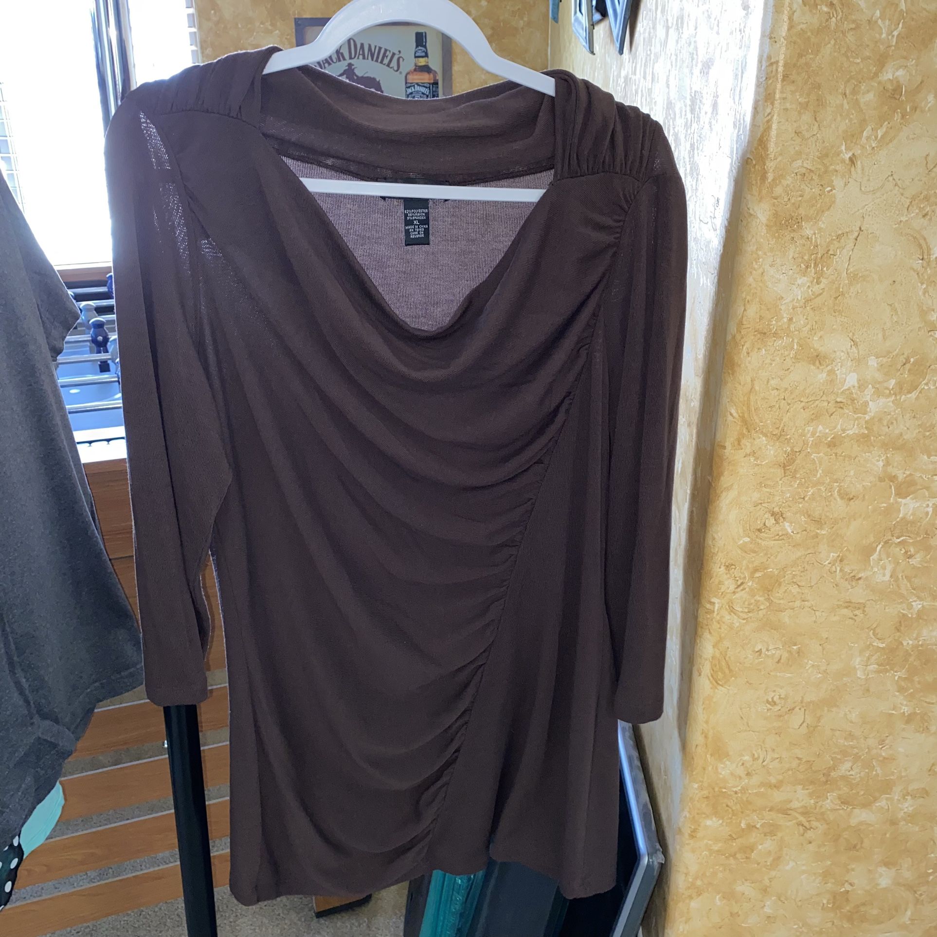 Brown tunic/blouse 