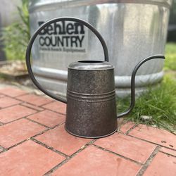 Like NEW Metal Watering Pail can Spout Magnolia