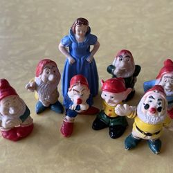 Vintage 1960’s Marx Snow White & 7 Dwarfs Germany