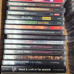 Old CD's In Original Cases