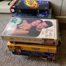 Bundle Of VHS & Dvds 