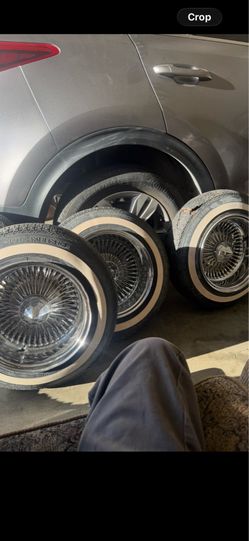 13”s wire wheels