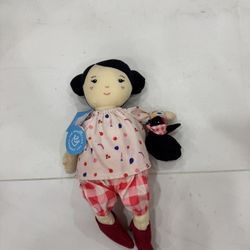 Manhattan Toy Playdate Friends Nico Machine Washable and Dryer Safe 14 Inch Doll with Mini Rooster Stuffed Animal