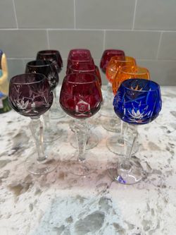 German aperitif glasses set of 11