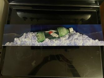 Vintage 7-UP Horizontal Sign 