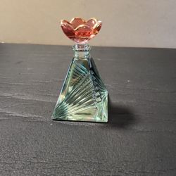 Vintage Glass Perfume Container 