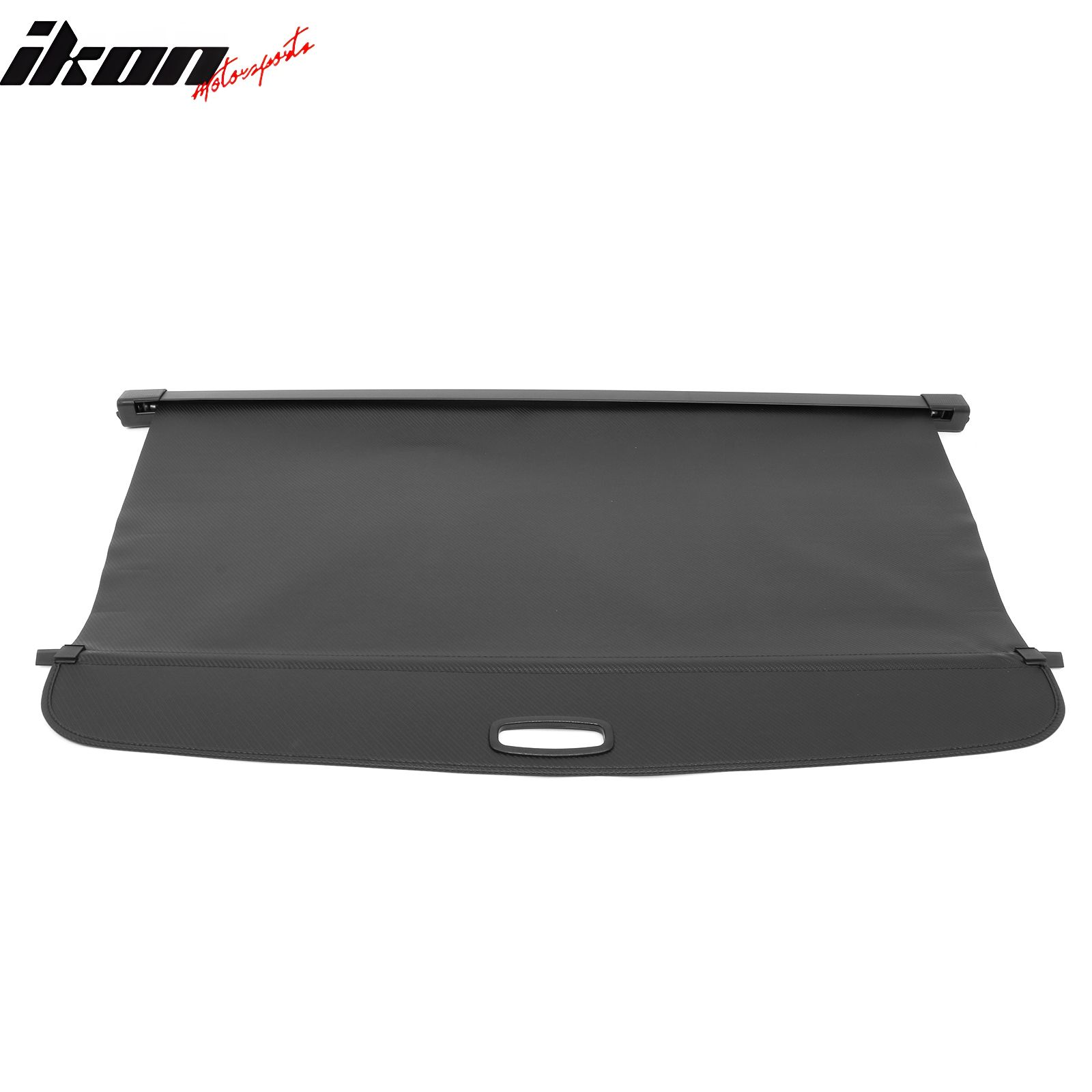 Fits 2017-2025 Audi Q7 SQ7 Carbon Fiber Print Retractable Cargo Cover Luggage Shade