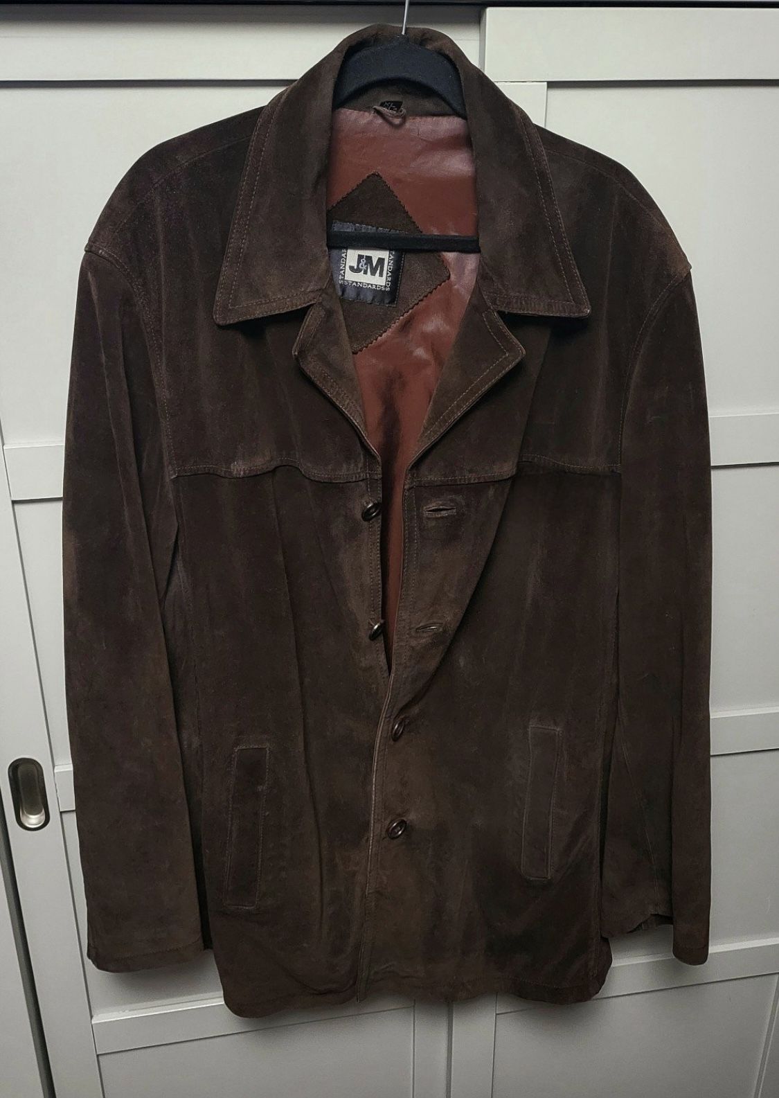 J & M STANDARD Suede Leather Men’s Jacket