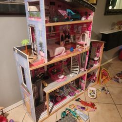 Barbie House And/ Or Accessories