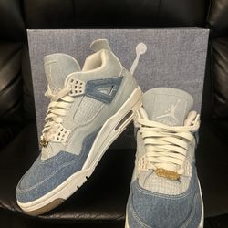 Jordan Air Jordan 4 Retro Blue Denim unisex women:9.5 men:8.5