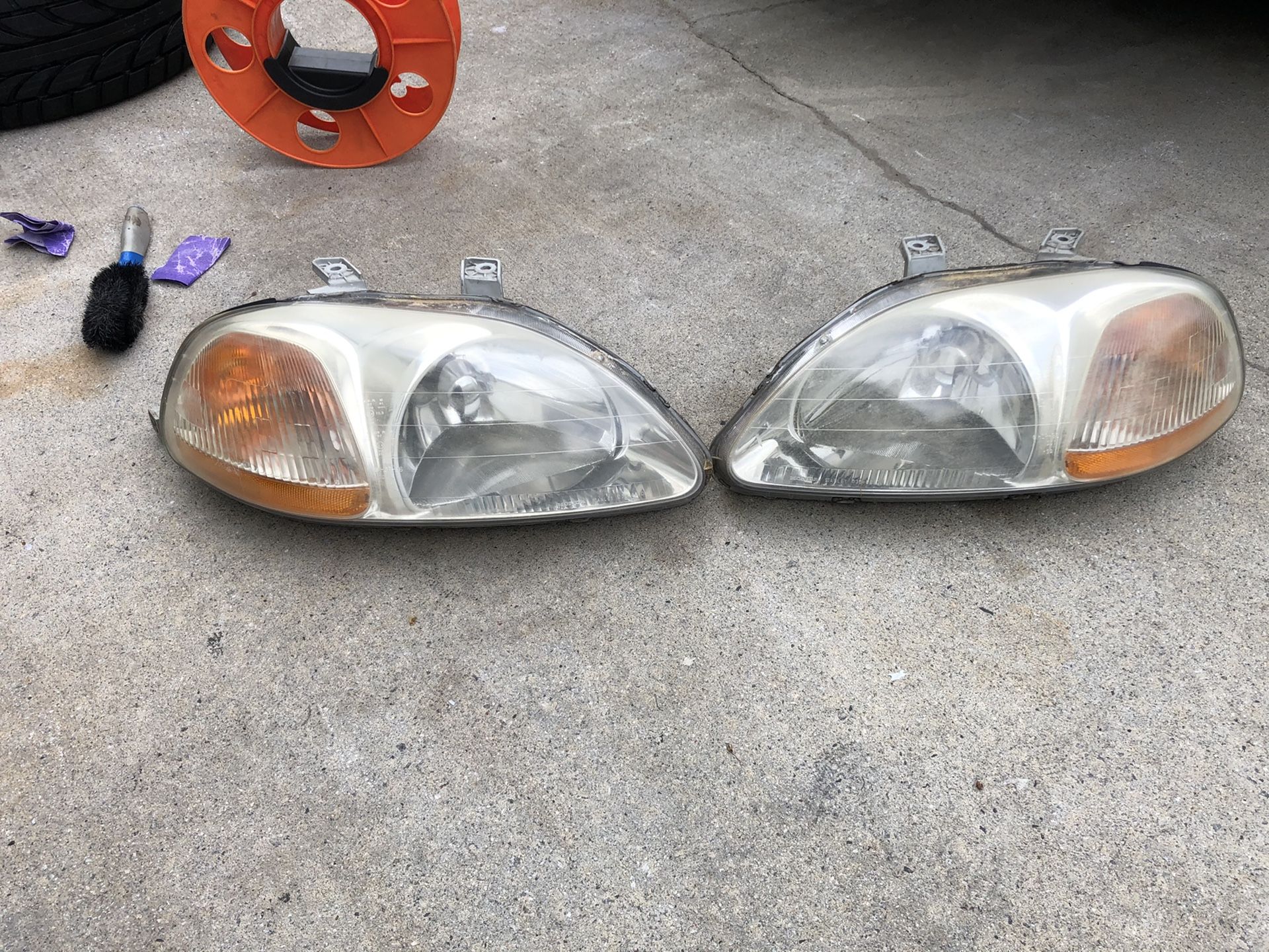 1996-1998 Honda oem factory headlights