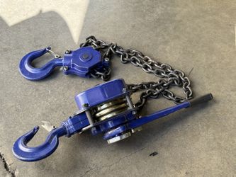 6 ton level block hoist manual  ratchet chain hoist with hooks