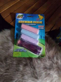 Vintage Sidewalk Chalk with Chalk Holder 