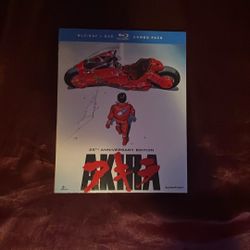 Akira 25th anniversary Blu-ray/DVD Combo - RARE OOP SLIPCOVER