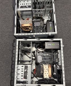 Intel X299 Workstation – Dual PCIe GPU Slots, Super Stable Server, Perfect for AI (No GPU/SSD)