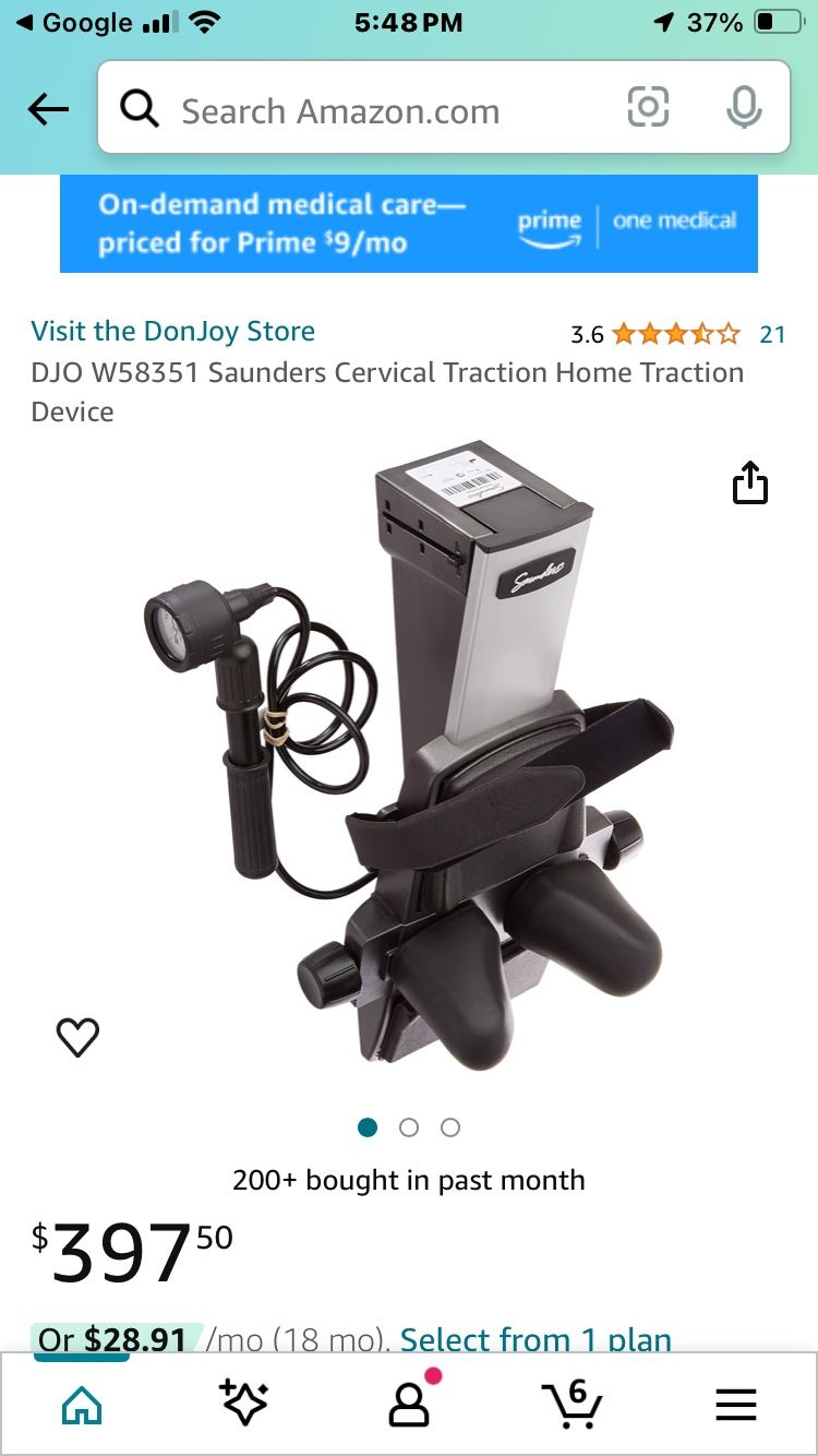 SAUNDERS CERVICAL HOME TRACTION FOR TRACTION DEVICE