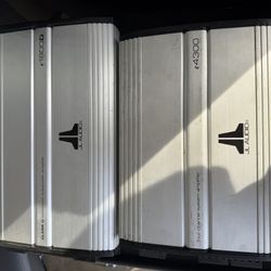 Two JL Amplifiers 800/1 And 300/4 