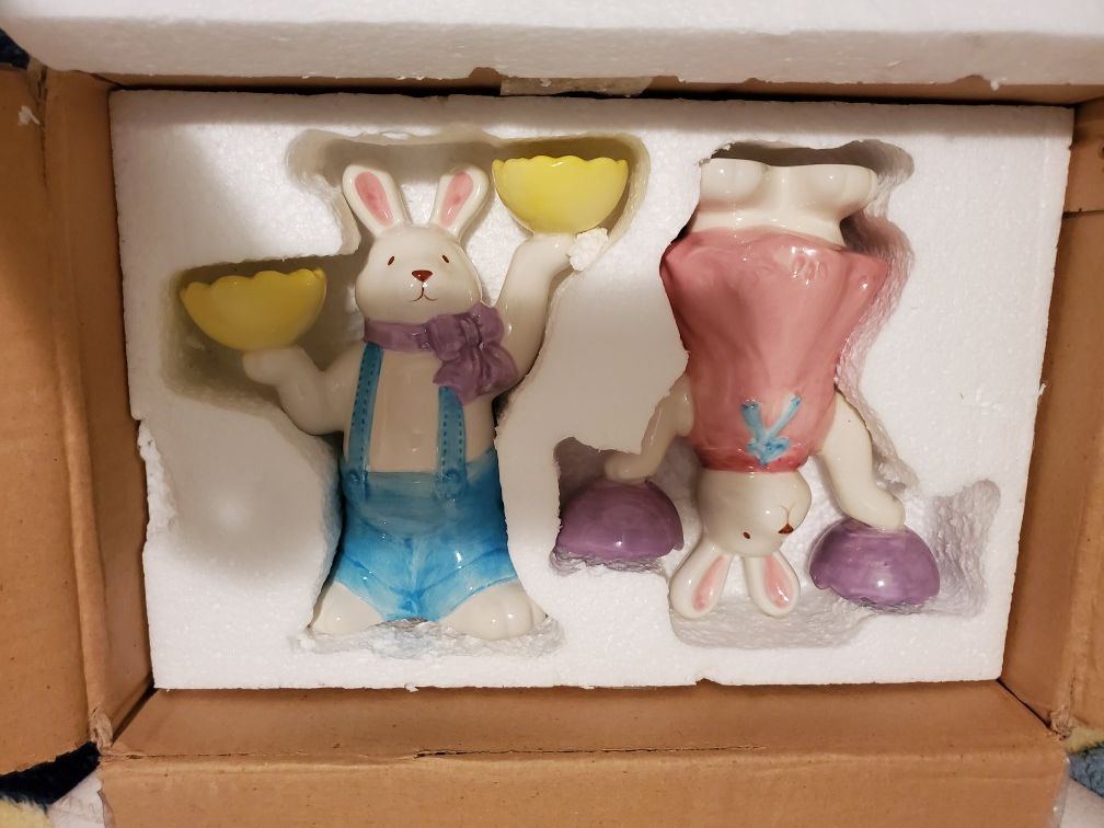 Ceramic bunnies