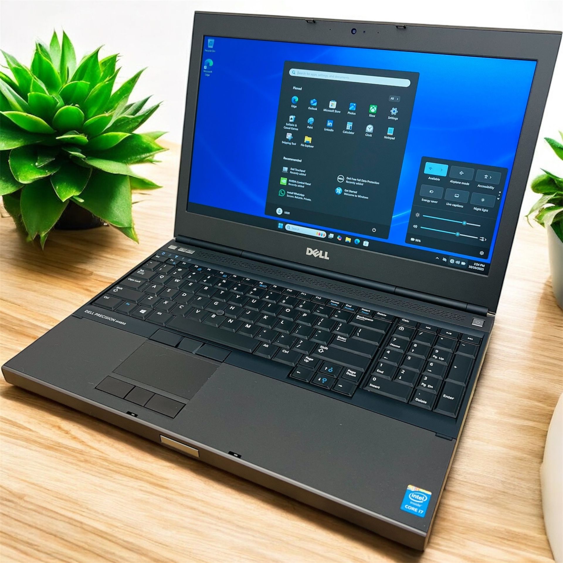 Dell i7 15.6โ Full HD laptop workstation / Windows 11 Pro / Camera / HDD 1TB / RAM 32GB / CD-DVD / Antivirus / Charger