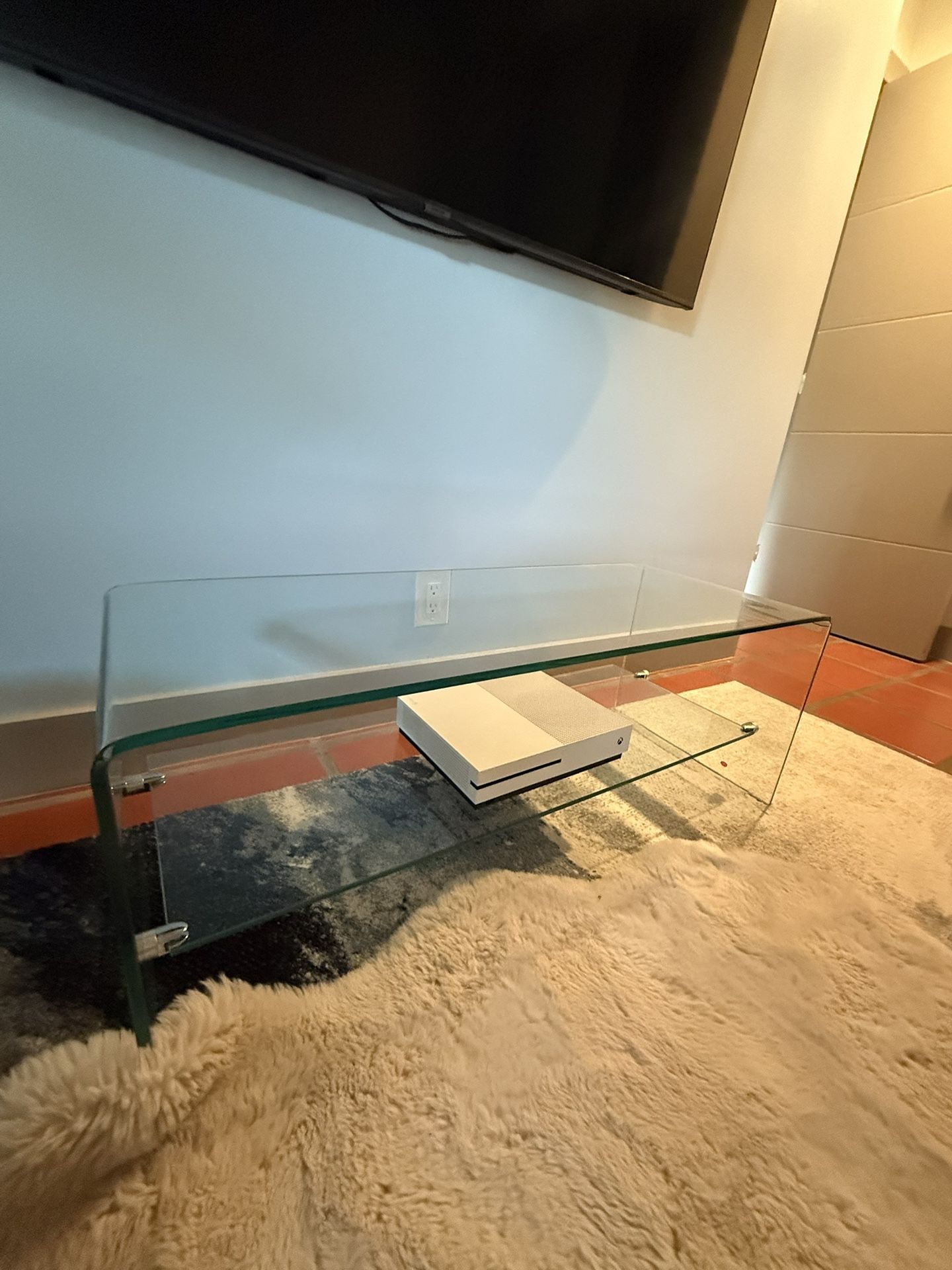 Glass Console Table