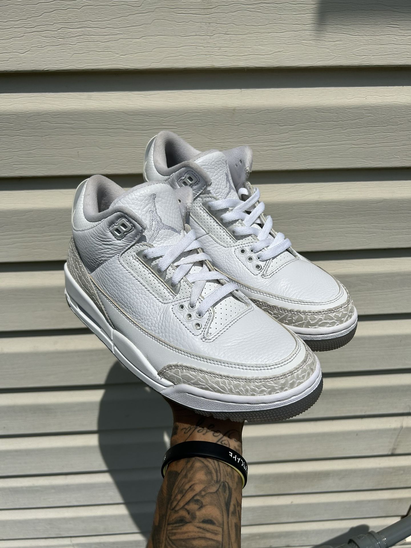 Jordan 3 “Pure White”