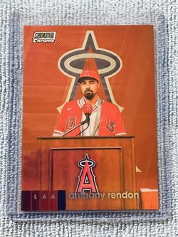 Anthony Rendon Los Angeles Angels 2020 Topps Stadium Club Chrome Photo Variation