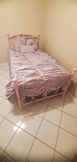 Pink Twin Bed Frame