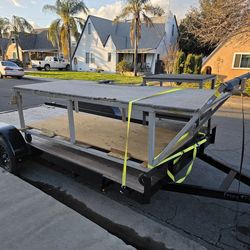 Large work rolling table