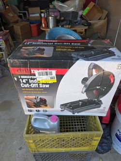 Cut off saw 14" new