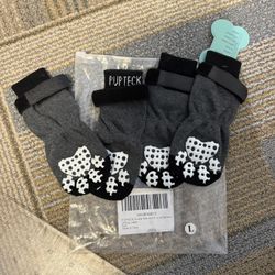 Pupteck Double-sided Dog Socks