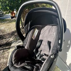 Three Baby Seats And Carriers